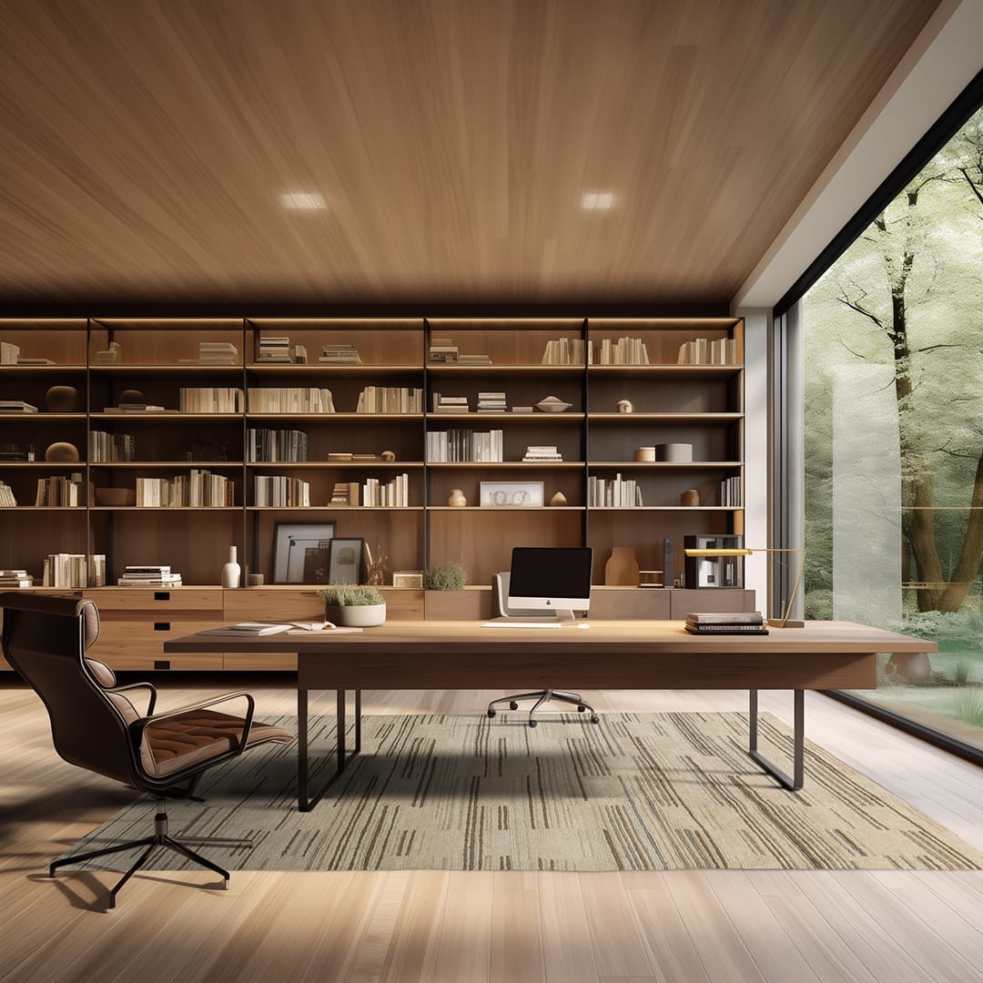 ZIGGURAT II HEATHER Product Tufenkian Artisan Carpets Lifestyle room-image Lifestyle room-image