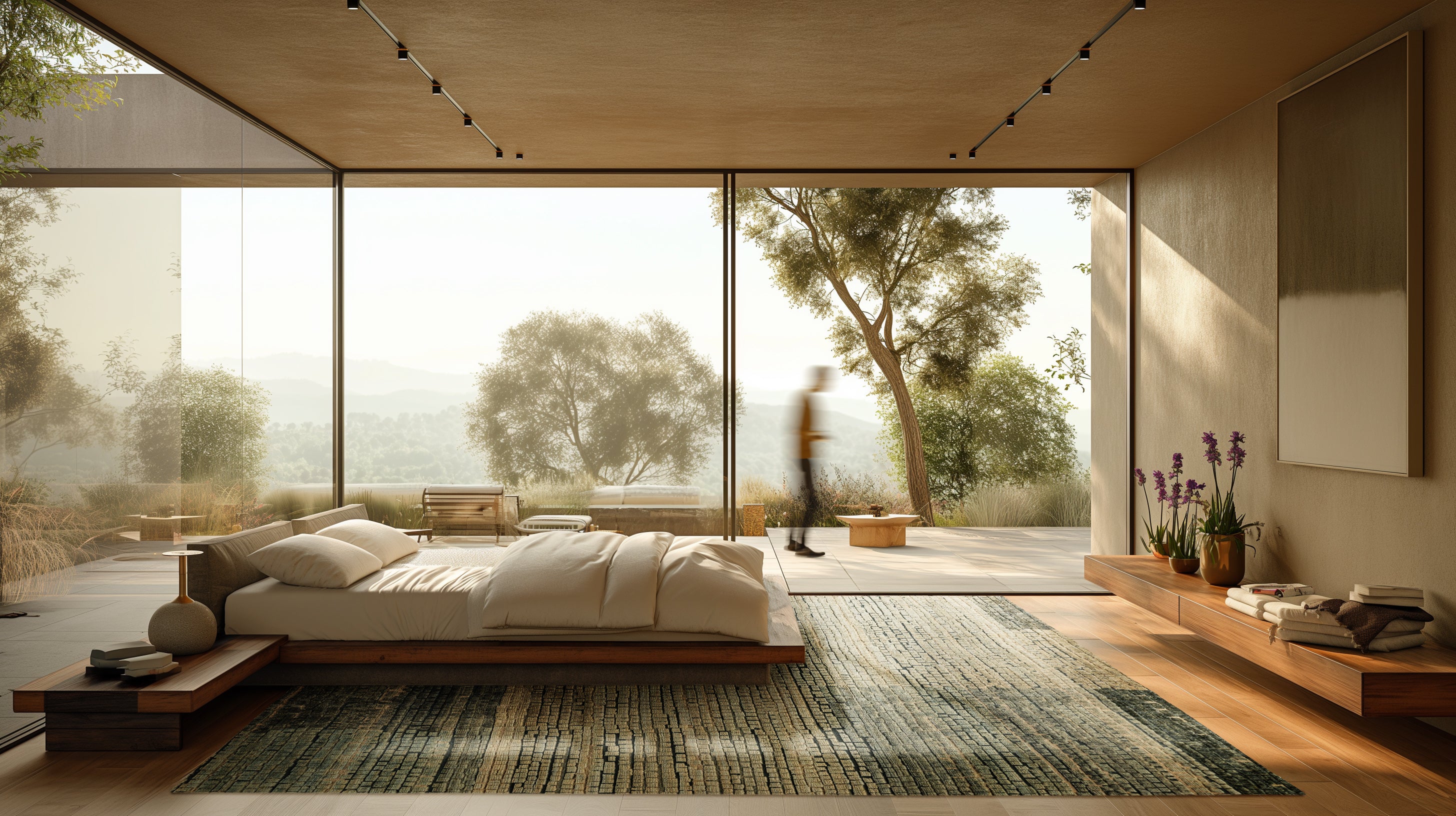 A room in LA with a Tufenkian carpet.