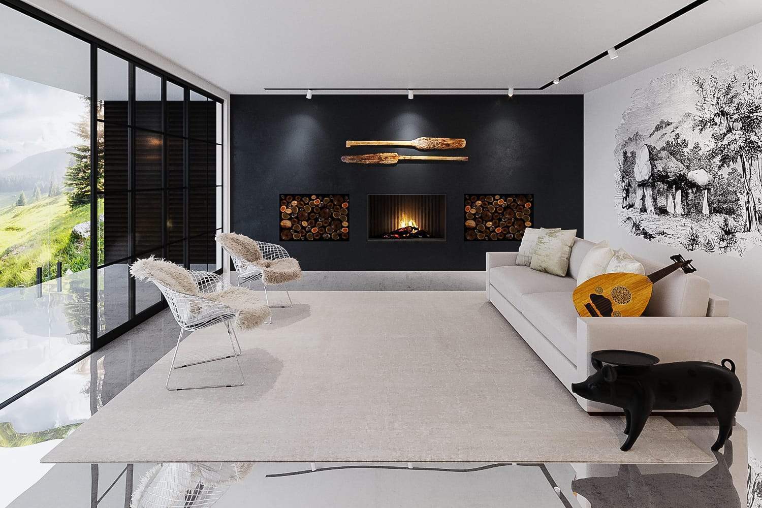 BOLTON SILVER Product Tufenkian Artisan Carpets Lifestyle room-image