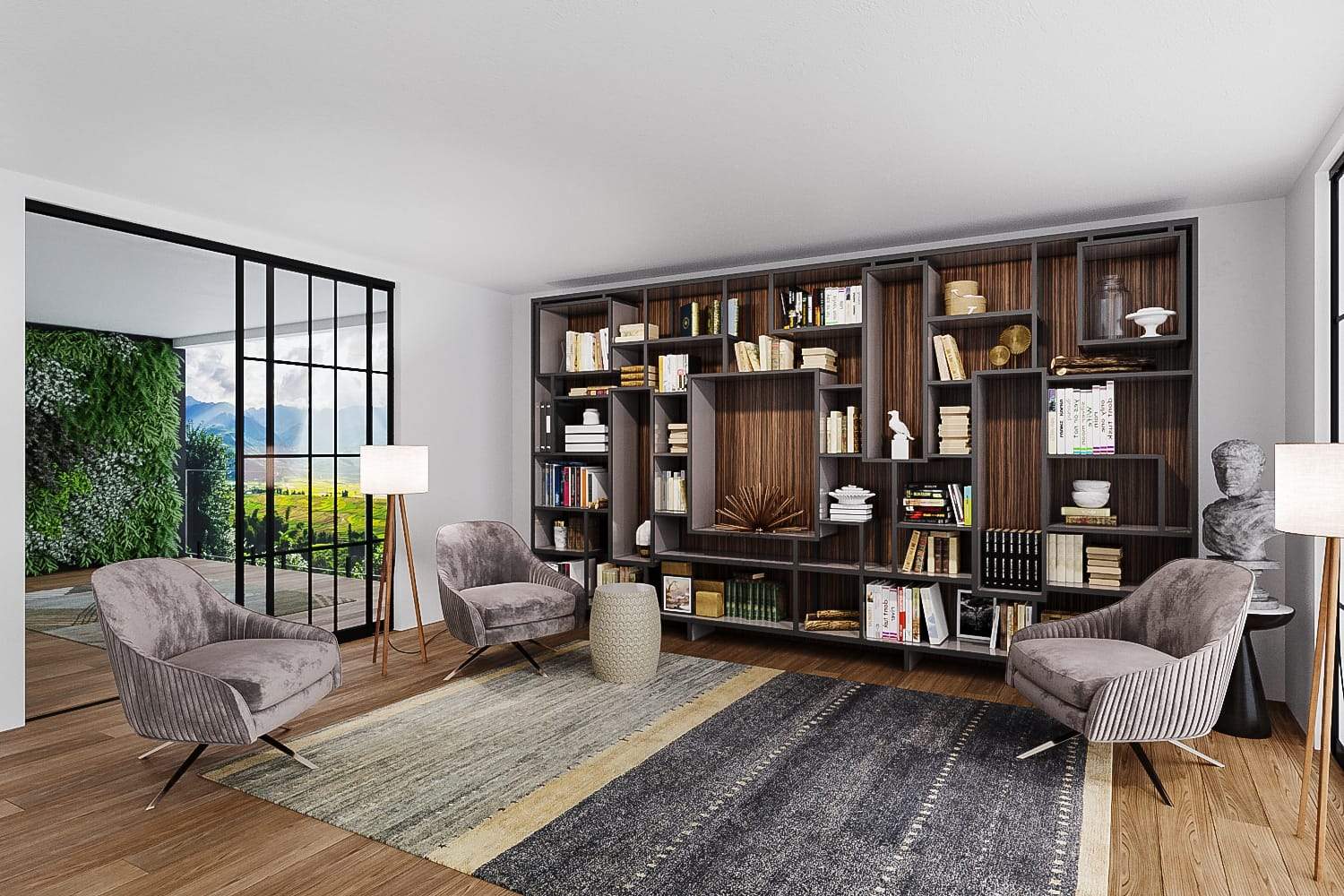 COCONINO TWEED Lifestyle room-image Tufenkian Artisan Carpets