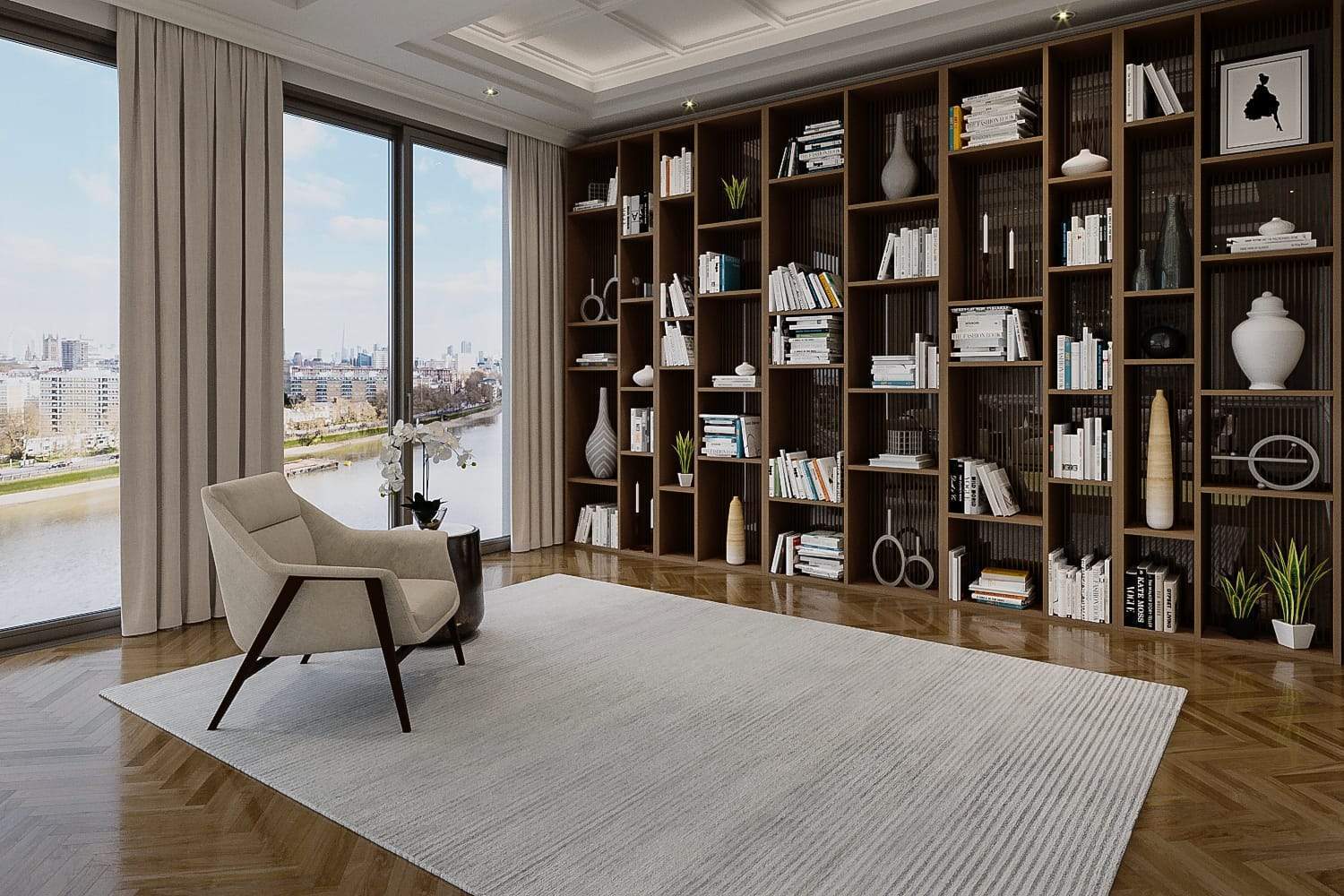 FINE LINE MINERAL Product Tufenkian Artisan Carpets Lifestyle room-image