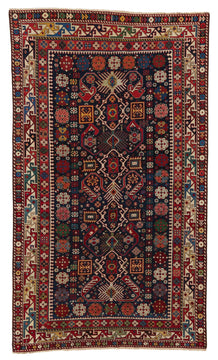 ANTIQUE ARMENIAN SHIRVAN 4' 6