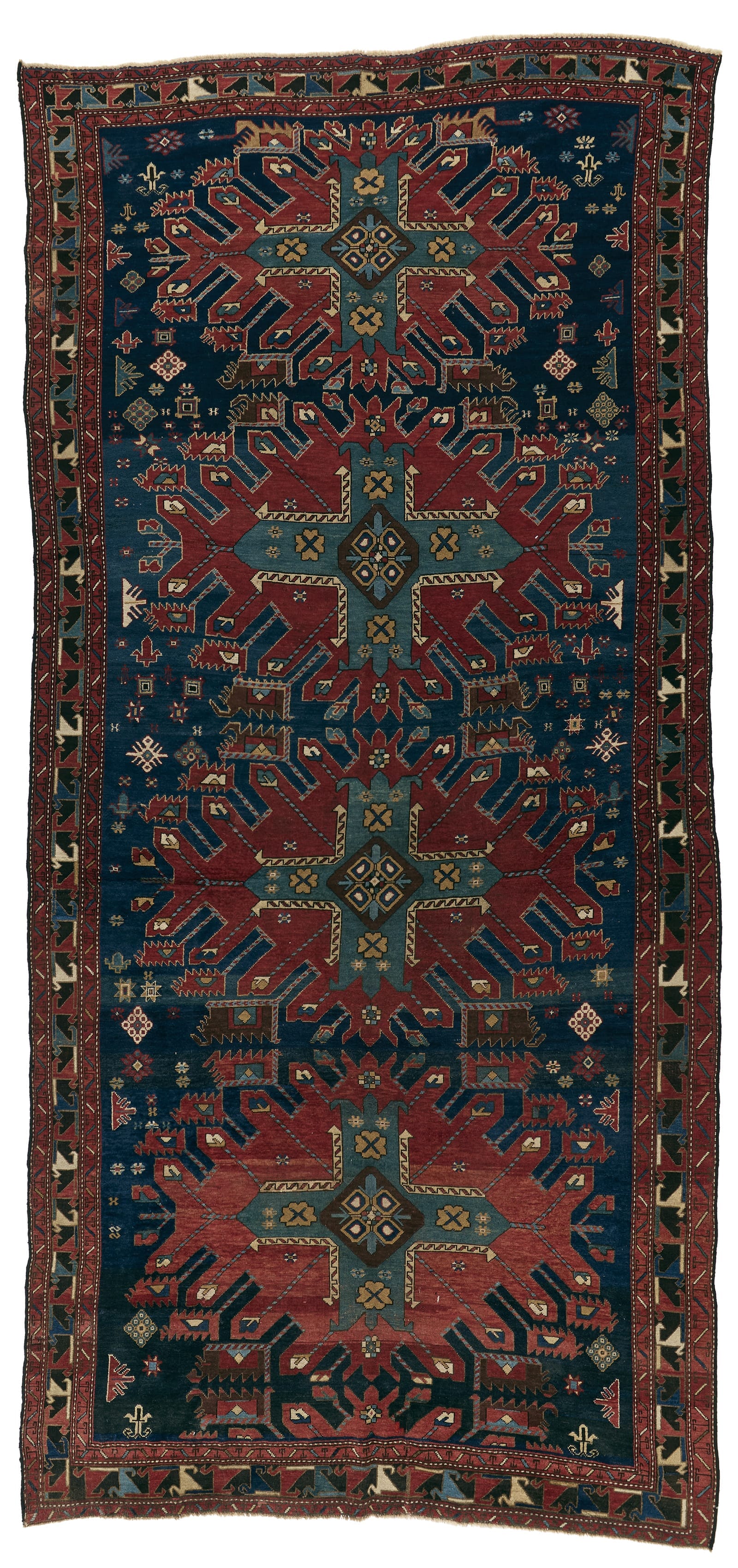 ARMENIAN CAUCASIAN EAGLE KAZAK 6' 6" x 14' 0"