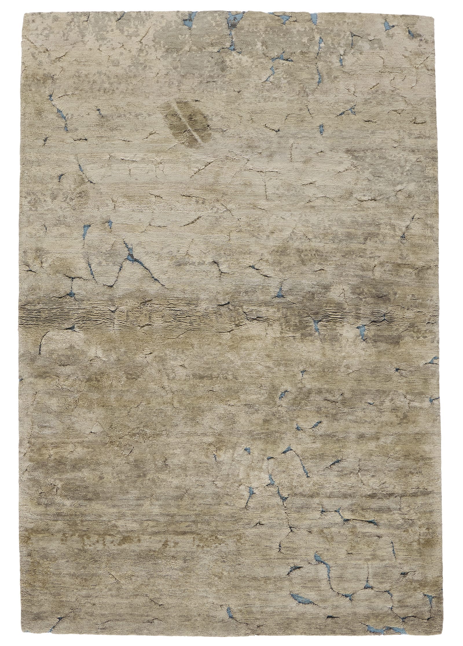 HANDLOOM REBEL SILK PALE GOLD 4x6