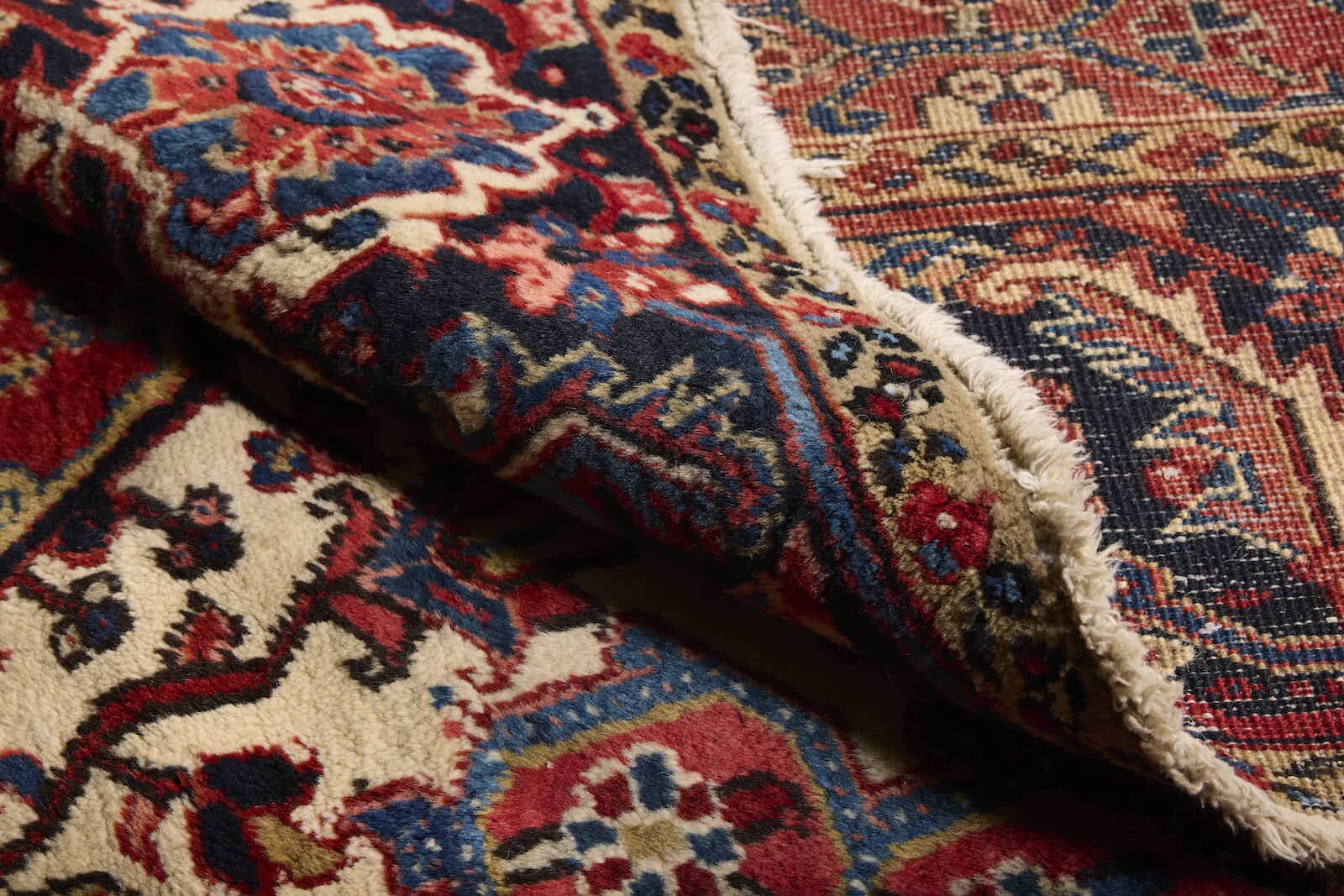 ANTIQUE PERSIAN HERIZ  9' 11 X 13' 7"