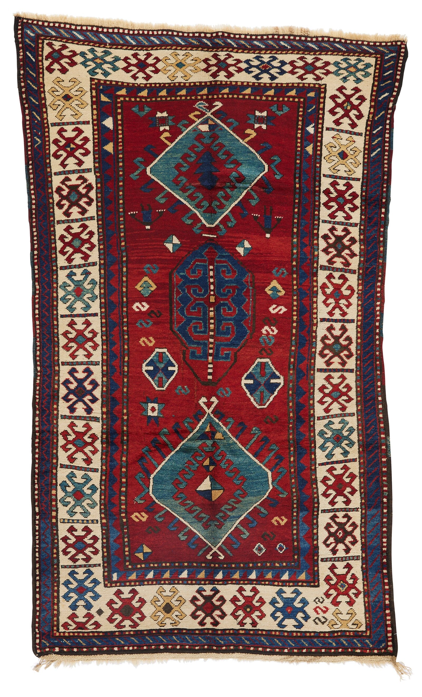 KAZAK ANTIQUE 4' 5" X 7' 9"