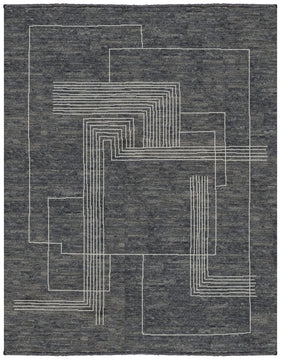 NEXUS CHARCOAL Rug design by Tufenkian Artisan Carpets