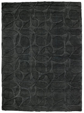 MOLECULAR LOOP GRAPHITE SHEARED Product Tufenkian Artisan Carpets 