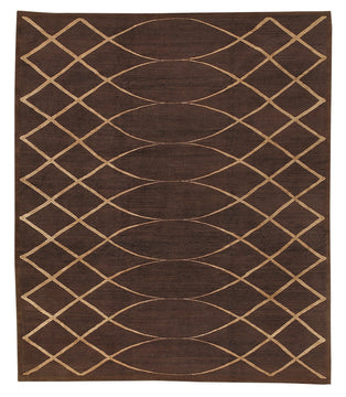 ARCHING LATTICE ESPRESSO Product Tufenkian Artisan Carpets 