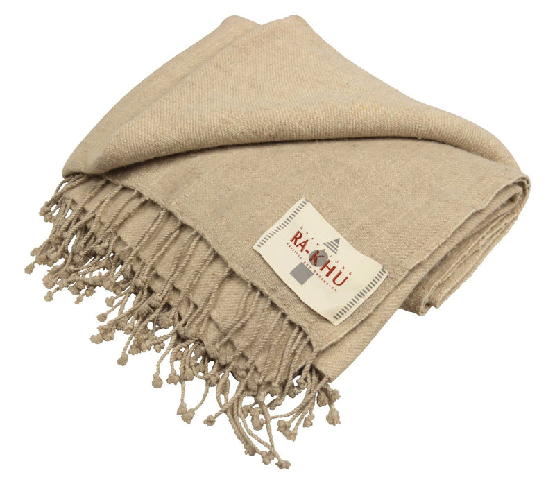 RAKHU BLANKET BEIGE/N2 #R04