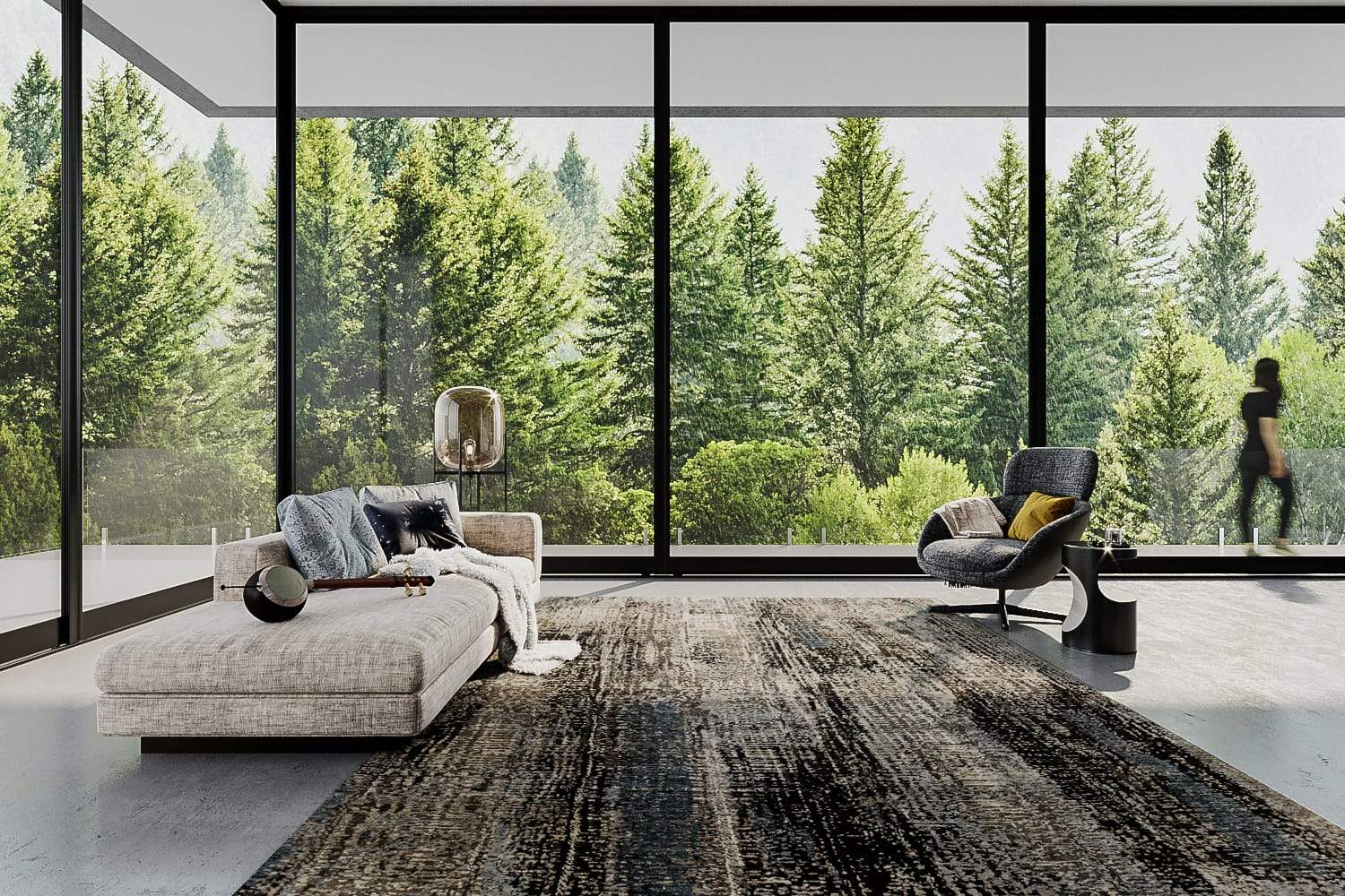BEDAYA SHALE Product Tufenkian Artisan Carpets Lifestyle room-image