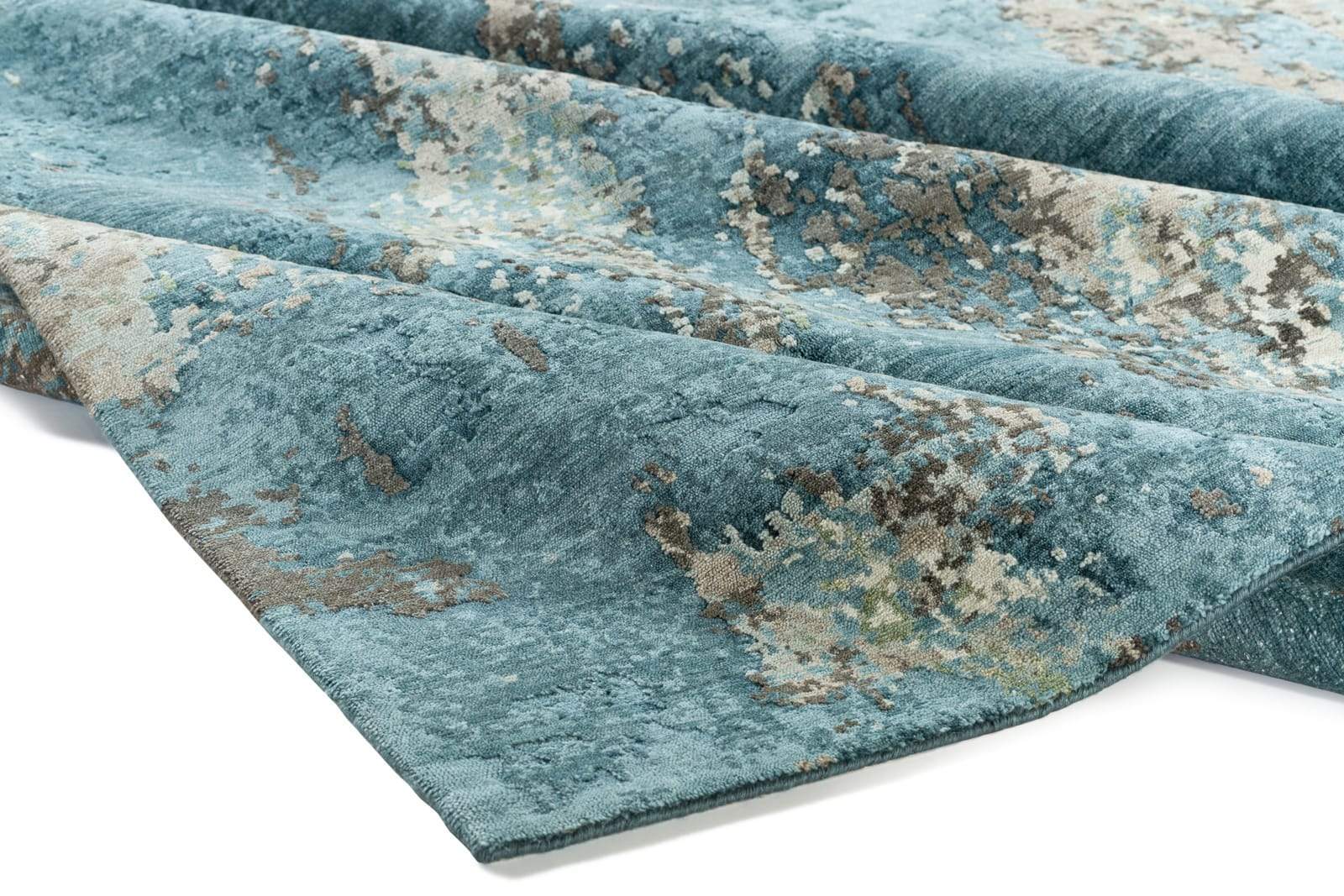 IMPASTO DARK JADE Product Tufenkian Artisan Carpets 