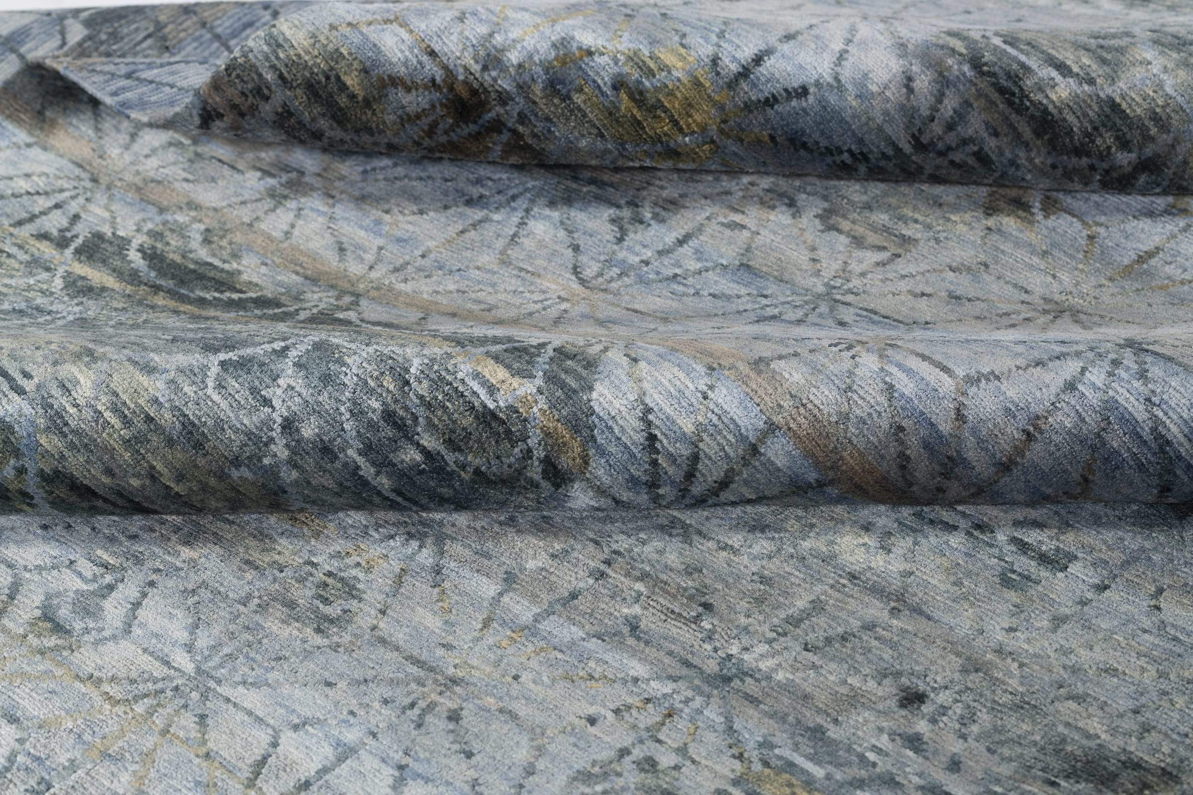 KIMONO DARK BLUE Product Tufenkian Artisan Carpets 