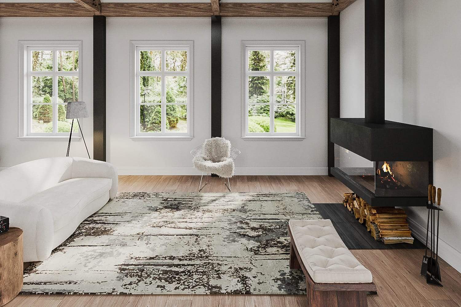 LUMINANCE MINT Product Tufenkian Artisan Carpets Lifestyle room-image