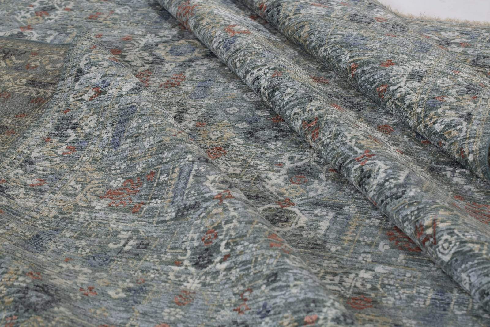 SHANTI SEA GREEN Product Tufenkian Artisan Carpets 