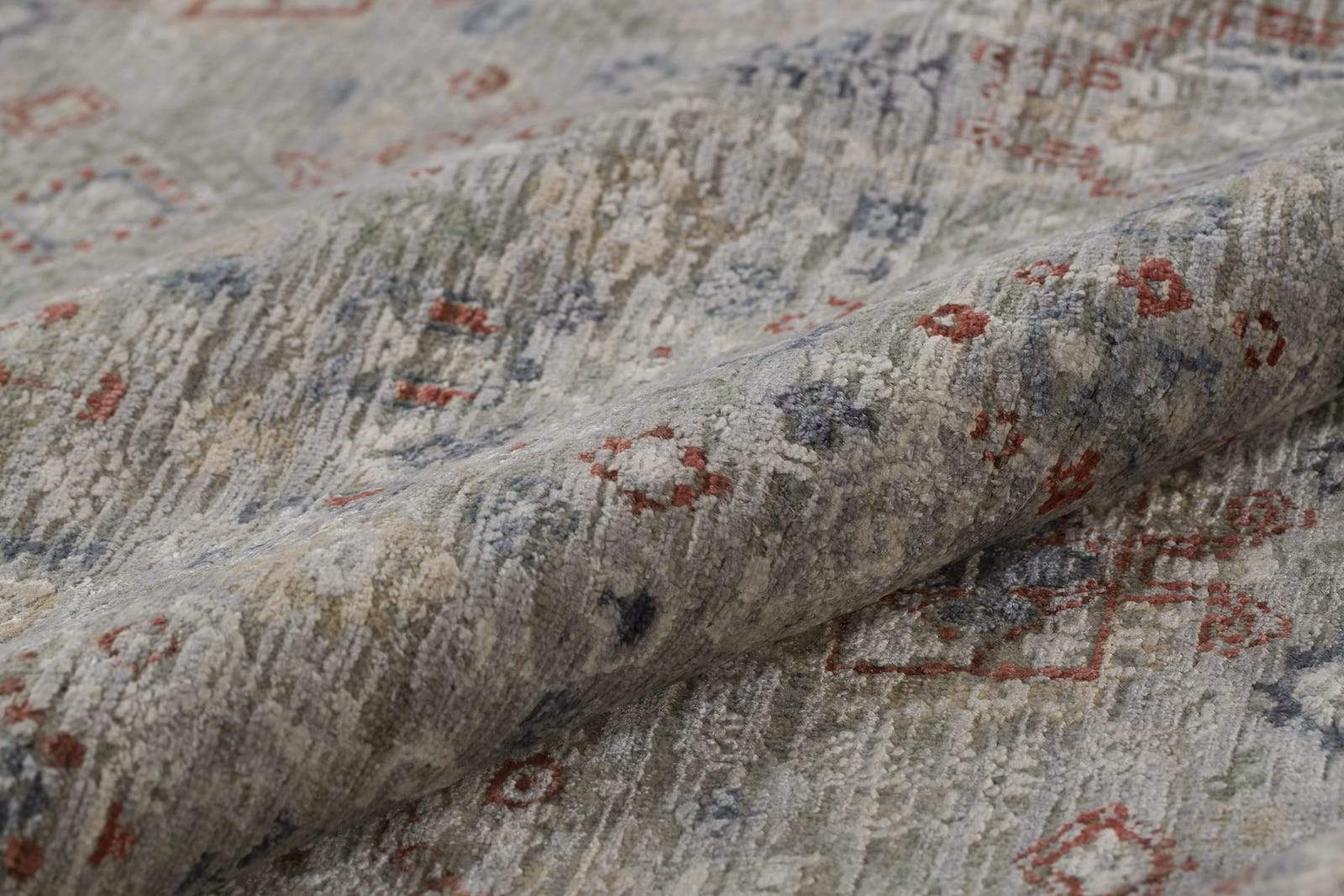 SHANTI SILVER Product Tufenkian Artisan Carpets 